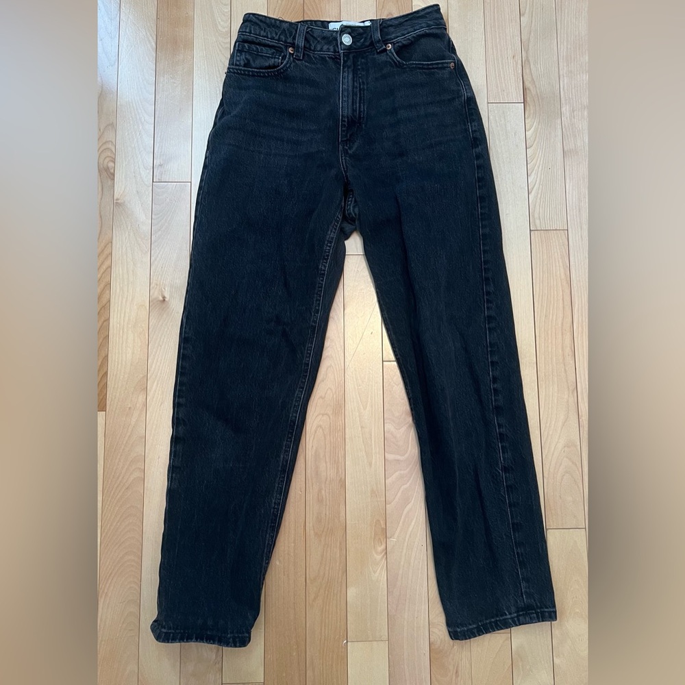 Dynamite Claudia Mom High Rise Dark Jeans